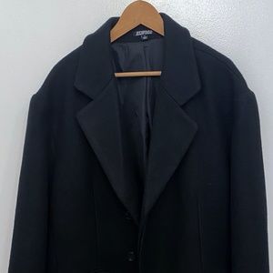 Elwood Black Trench Coat
